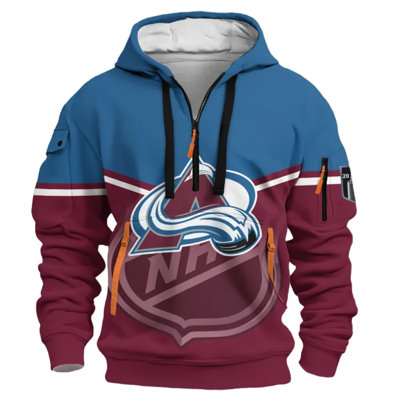 Hockey Hoodie Half Zipper NHL 2025 For Sport Fans HVN1054COL060625HODZ - Image 2
