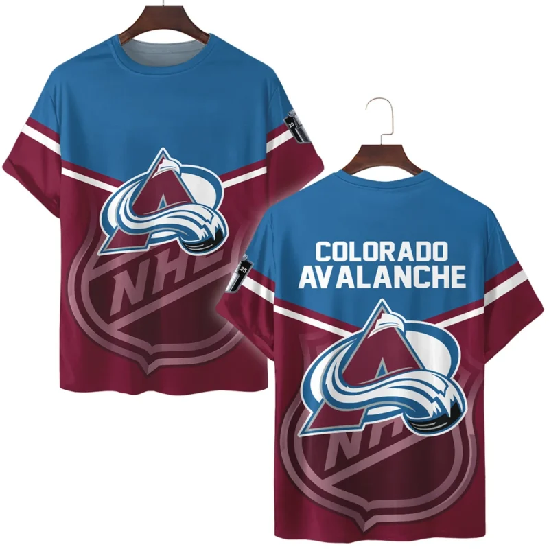 Hockey Team T-Shirt NHL 2025 For Fans Sport HVN1054COL060625TS3D