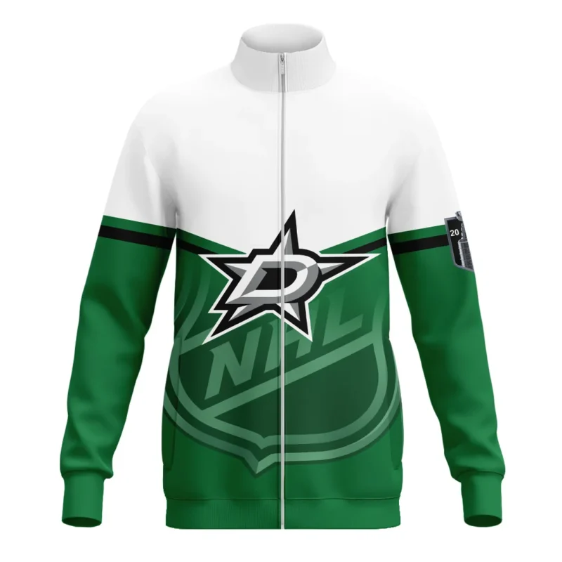 Hockey Stand Collar Jacket NHL 2025 For Sport Fans HVN1054DAL060625SCJ - Image 2