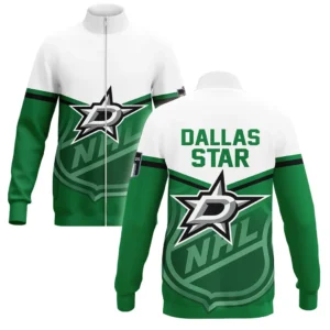 Hockey Stand Collar Jacket NHL 2025 For Sport Fans HVN1054DAL060625SCJ