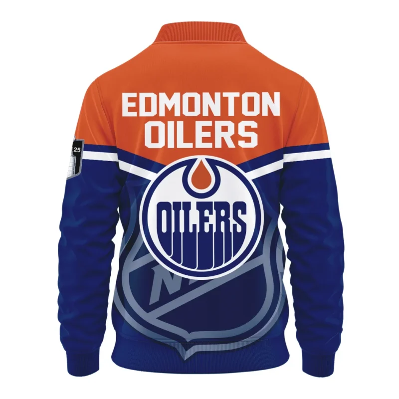 Hockey  Bomber Jacket NHL 2025 For Sport Fans  HVN1054EDM060625BOB - Image 3