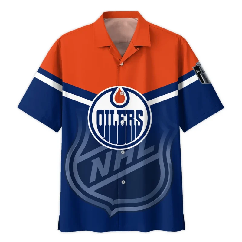 Hockey Team  Hawaiian shirt NHL 2025 For Fans Sport  HVN1054EDM060625HAW - Image 2