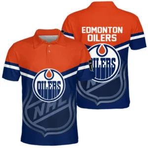 Hockey Team  Polo Shirt NHL 2025 For Fans Sport  HVN1054EDM060625POS