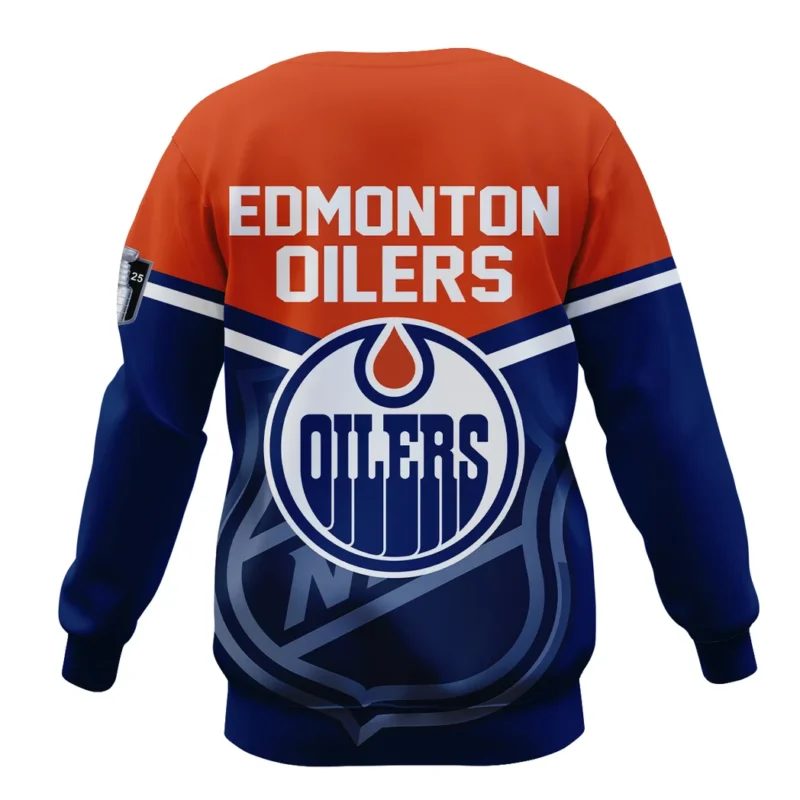 Hockey  Sweatshirt NHL 2025 For Sport Fans  HVN1054EDM060625SW - Image 3