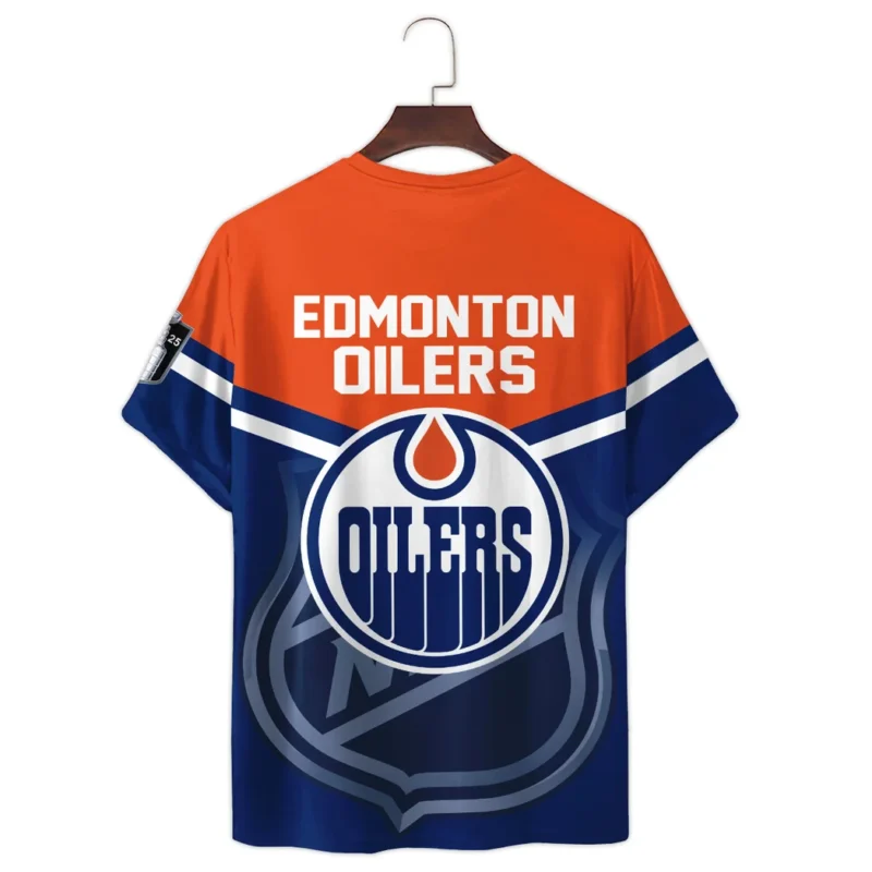 Hockey Team  T-Shirt NHL 2025 For Fans Sport  HVN1054EDM060625TS3D - Image 3
