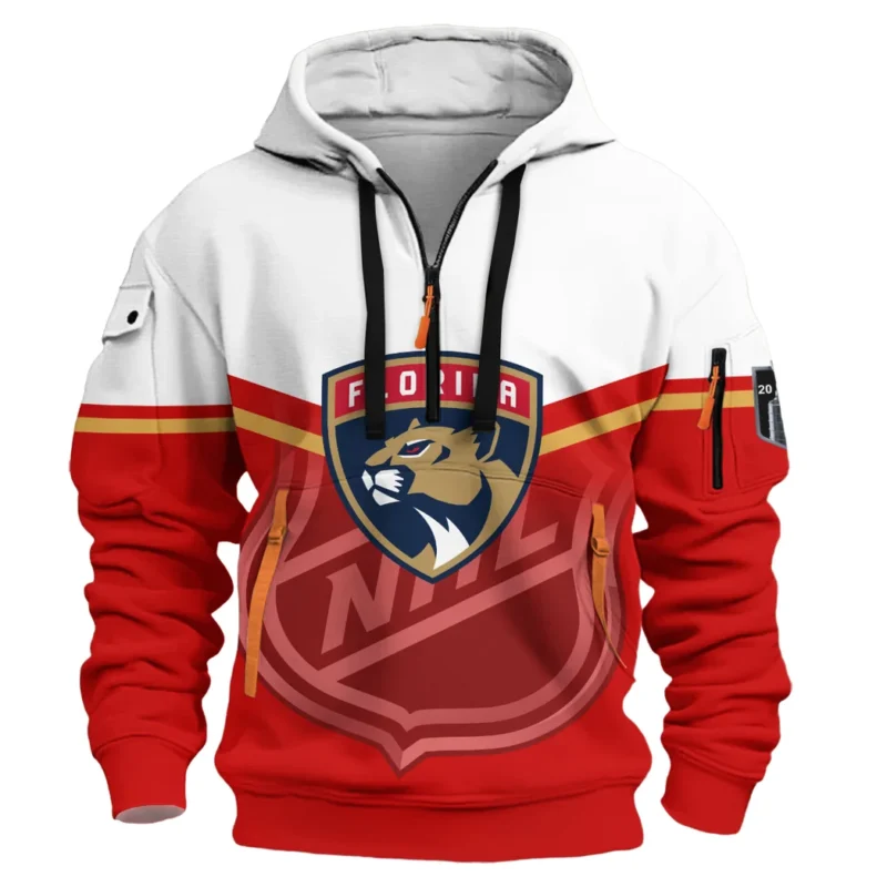 Hockey Hoodie Half Zipper NHL 2025 For Sport Fans HVN1054FLA060625HODZ - Image 2