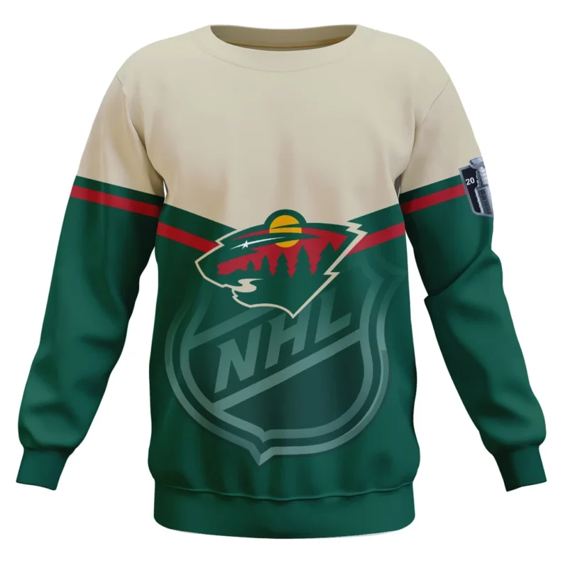 Hockey Sweatshirt NHL 2025 For Sport Fans HVN1054MIN060625SW - Image 2