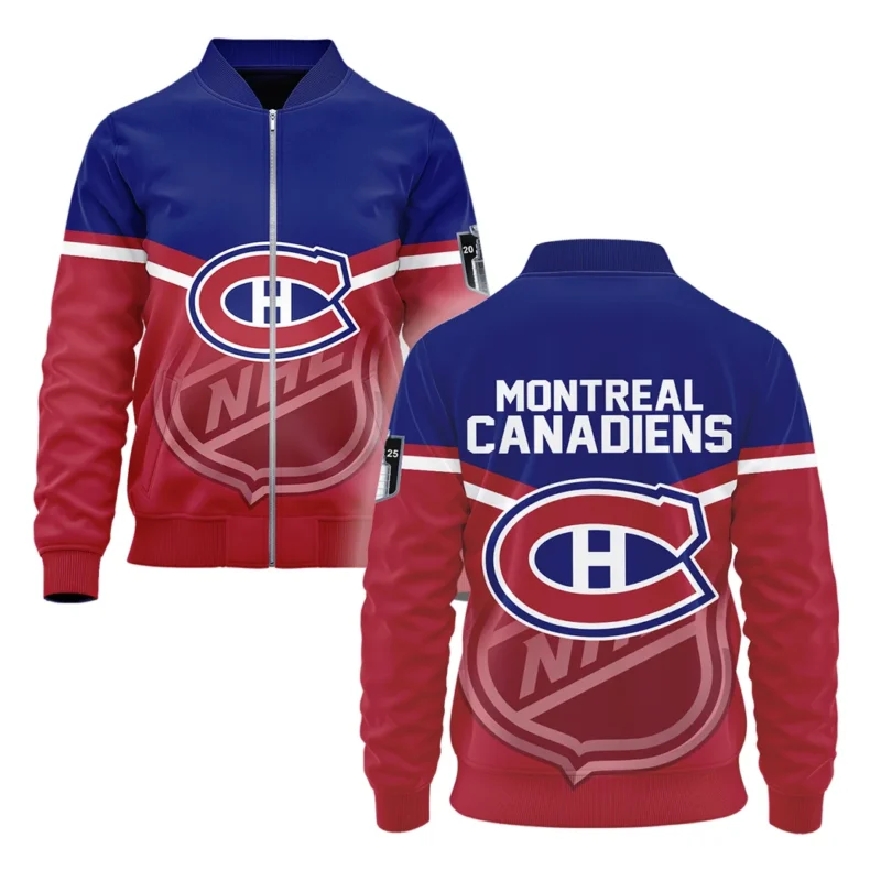 Hockey Bomber Jacket NHL 2025 For Sport Fans HVN1054MTL060625BOB