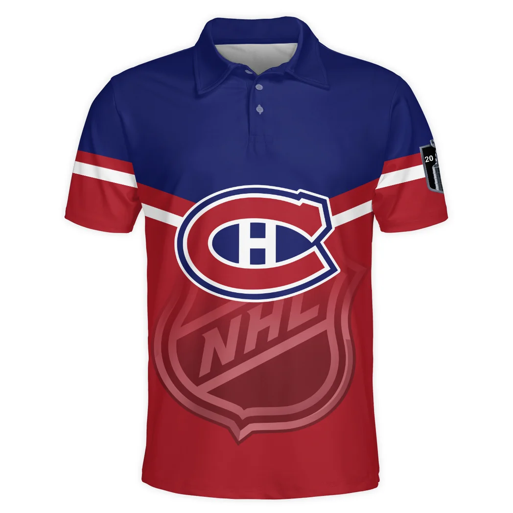 Hockey Club Polo Shirt NHL 2025 For Sport Fans HVN1054MTL060625POS - Image 2
