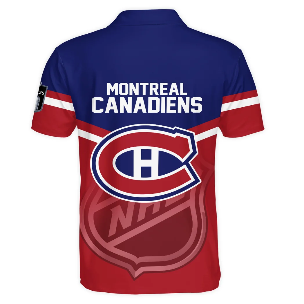 Hockey Club Polo Shirt NHL 2025 For Sport Fans HVN1054MTL060625POS - Image 3