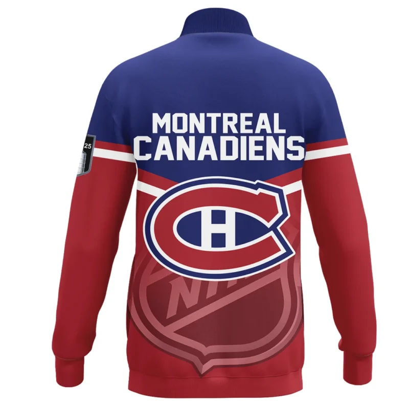 Hockey Stand Collar Jacket NHL 2025 For Sport Fans HVN1054MTL060625SCJ - Image 3