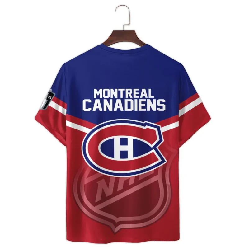 Hockey Club T-Shirt NHL 2025 For Sport Fans HVN1054MTL060625TS3D - Image 3