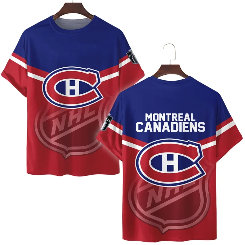 Hockey Club T-Shirt NHL 2025 For Sport Fans HVN1054MTL060625TS3D