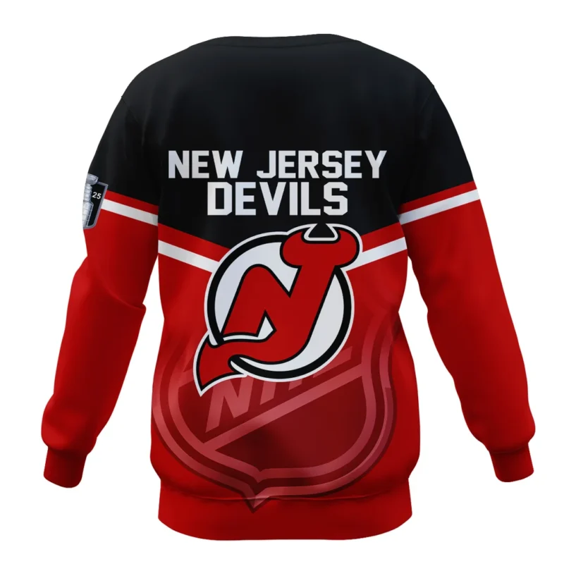 Hockey Sweatshirt NHL 2025 For Sport Fans HVN1054NJD060625SW - Image 3