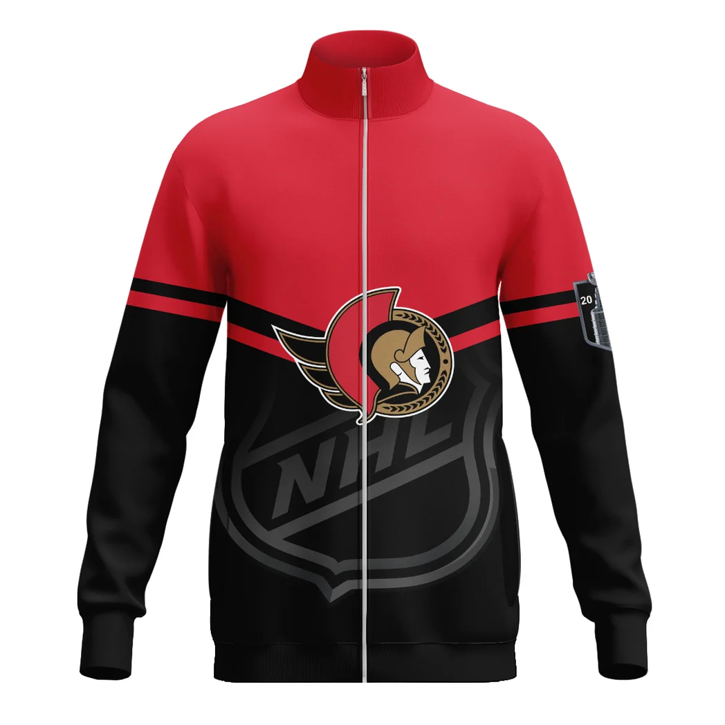 Hockey Stand Collar Jacket NHL 2025 For Sport Fans HVN1054OTT060625SCJ - Image 2