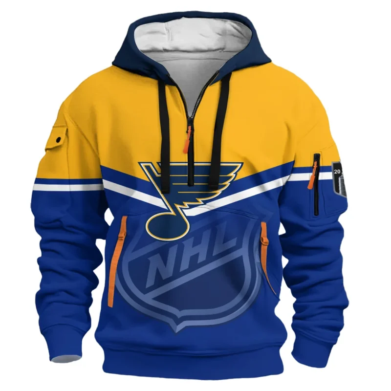 Hockey Hoodie Half Zipper NHL 2025 For Sport Fans HVN1054STL060625HODZ - Image 2