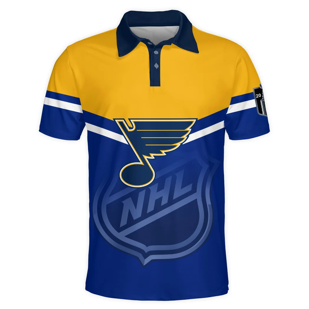 Hockey Star Polo Shirt NHL 2025 For Fan Hockey Star HVN1054STL060625POS - Image 2