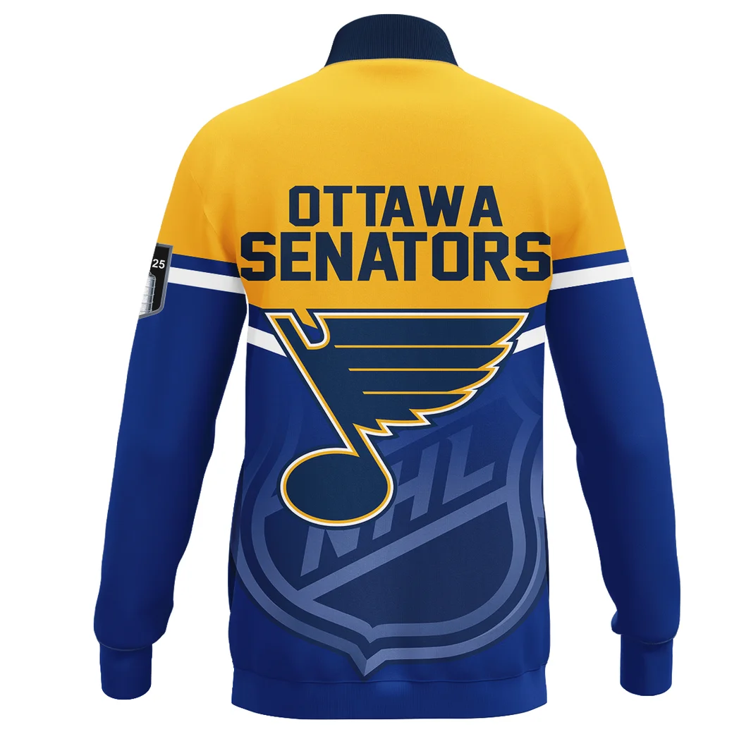 Hockey Stand Collar Jacket NHL 2025 For Sport Fans HVN1054STL060625SCJ - Image 3