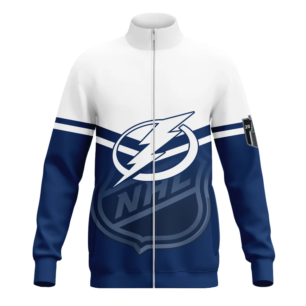 Hockey  Stand Collar Jacket NHL 2025 For Sport Fans  HVN1054TBL060625SCJ - Image 2