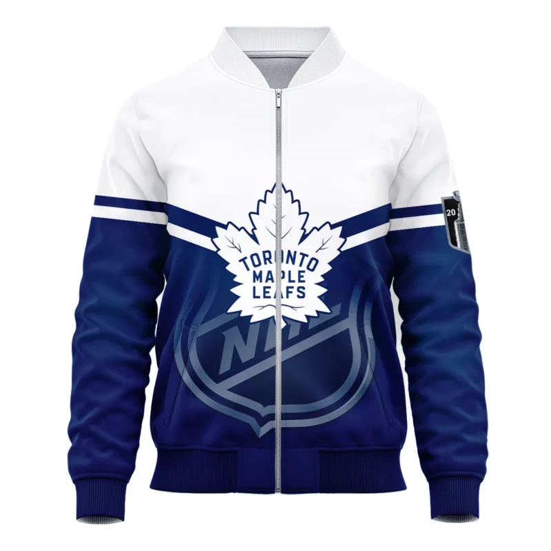 Hockey Bomber Jacket NHL 2025 For Sport Fans HVN1054TOR060625BOB - Image 2