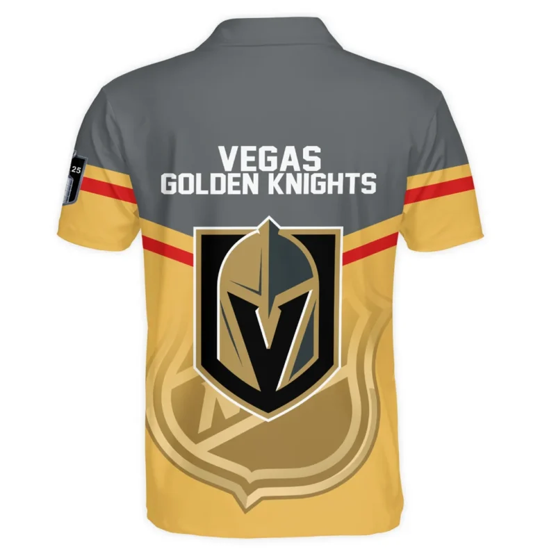 Hockey Team Polo Shirt NHL 2025 For Fans Sport HVN1054VGK060625POS - Image 3