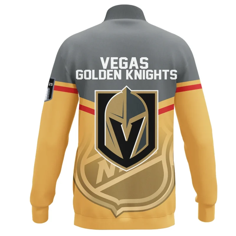 Hockey Stand Collar Jacket NHL 2025 For Sport Fans HVN1054VGK060625SCJ - Image 3