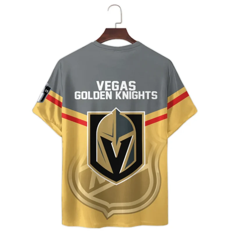 Hockey Team T-Shirt NHL 2025 For Fans Sport HVN1054VGK060625TS3D - Image 3