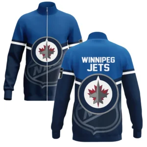 Hockey Stand Collar Jacket NHL 2025 For Sport Fans HVN1054WPG060625SCJ
