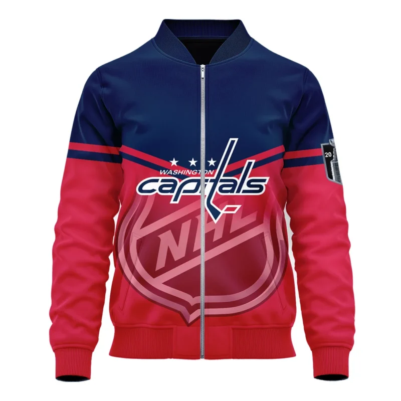 Hockey Bomber Jacket NHL 2025 For Sport Fans HVN1054WSH060625BOB - Image 2
