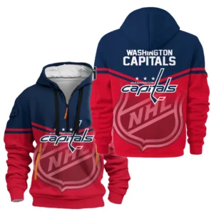 Hockey Hoodie Half Zipper NHL 2025 For Sport Fans HVN1054WSH060625HODZ