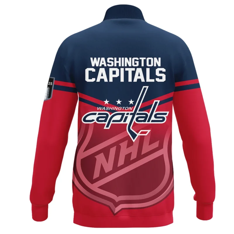 Hockey Stand Collar Jacket NHL 2025 For Sport Fans HVN1054WSH060625SCJ - Image 3