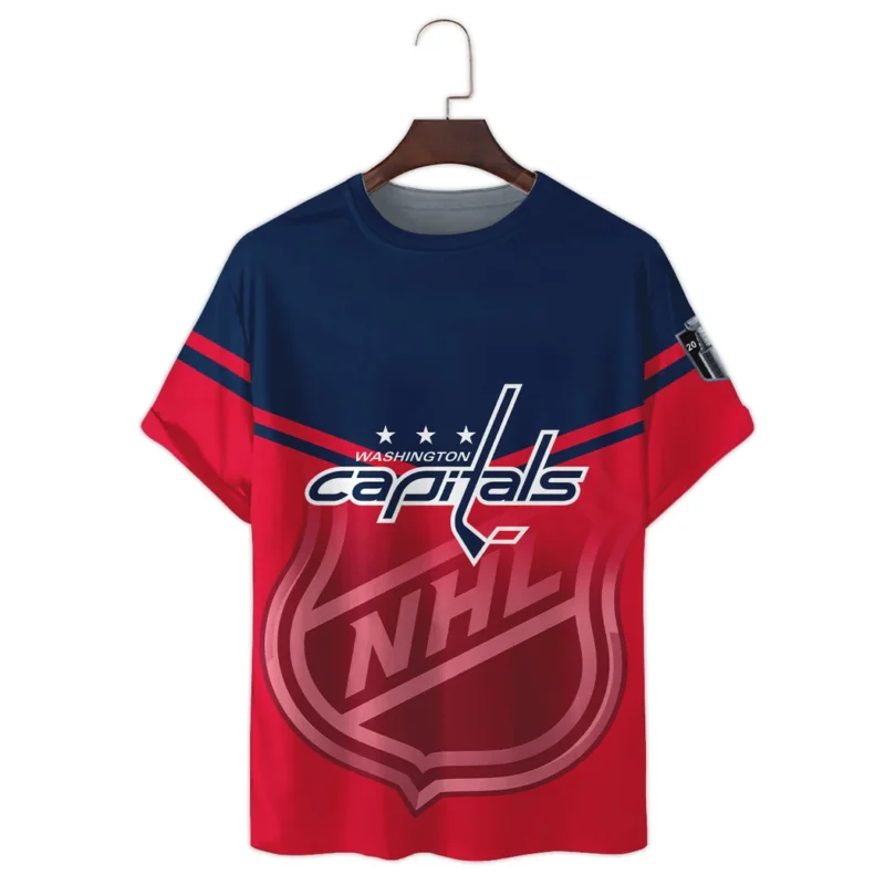 Hockey Team T-Shirt NHL 2025 For Fans Sport HVN1054WSH060625TS3D - Image 2