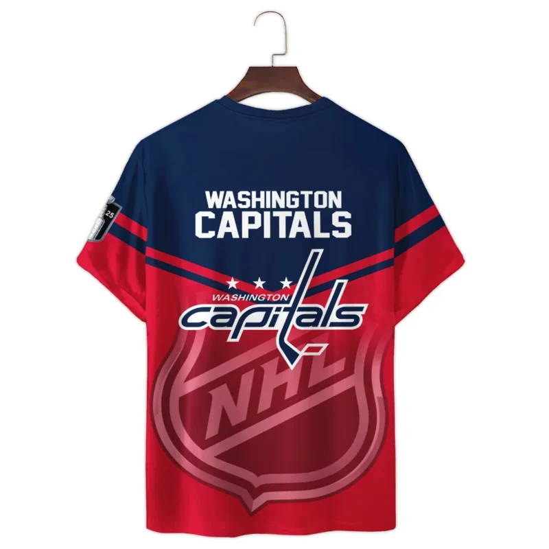 Hockey Team T-Shirt NHL 2025 For Fans Sport HVN1054WSH060625TS3D - Image 3