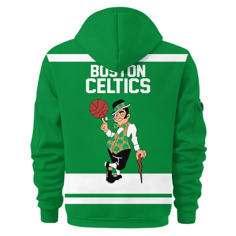Basketball Hoodie Half Zipper NBA 2025 For Fan Basketball HVN1055BC060725HODZ - Image 3