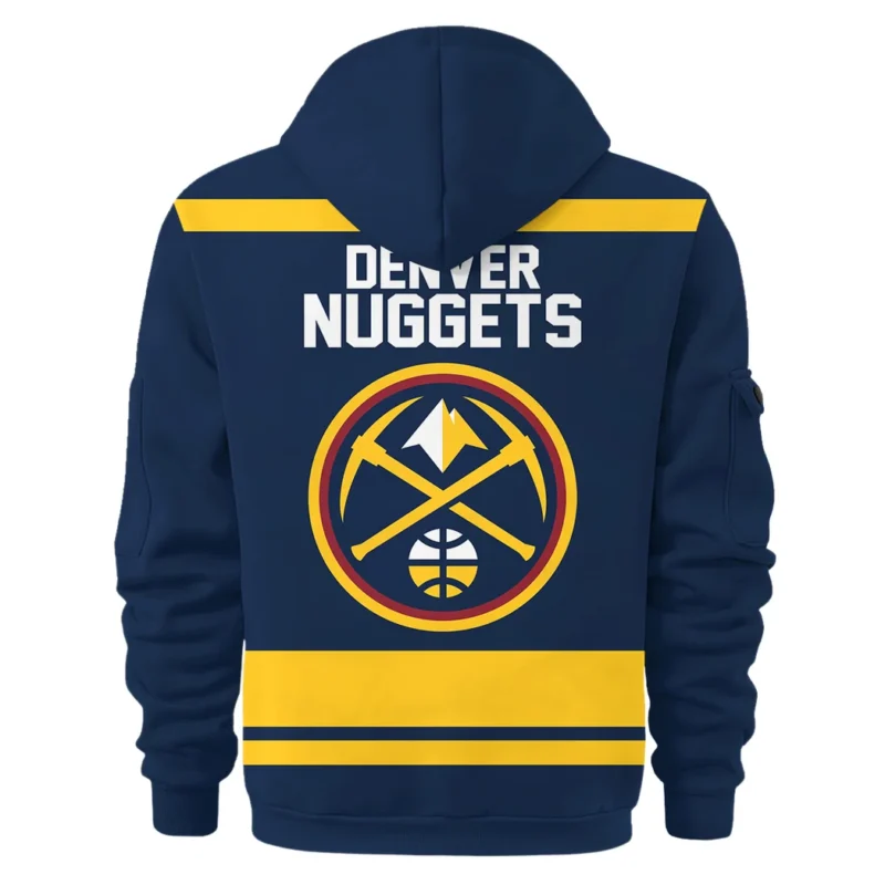 Basketball Hoodie Half Zipper NBA 2025 For Fan Basketball HVN1055DN060725HODZ - Image 3
