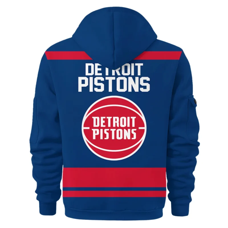 Basketball Hoodie Half Zipper NBA 2025 For Fan Basketball HVN1055DP060725HODZ - Image 3
