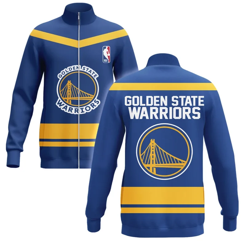 Basketball Stand Collar Jacket NBA 2025 For Fan Basketball HVN1055GSW060725SCJ