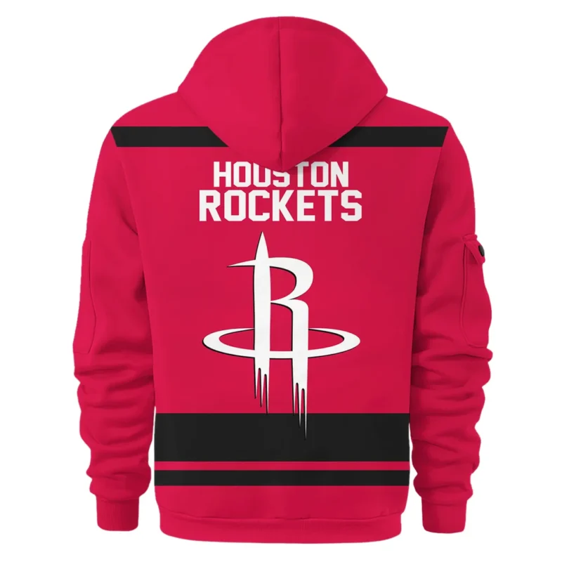 Basketball Hoodie Half Zipper NBA 2025 For Fan Basketball HVN1055HR060725HODZ - Image 3