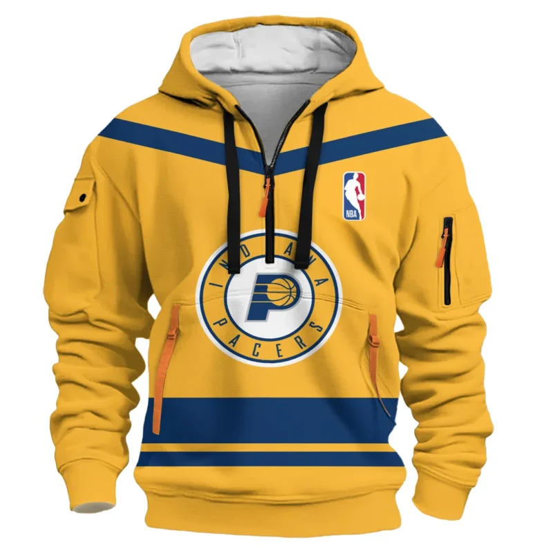 Basketball Hoodie Half Zipper NBA 2025 For Fan Basketball HVN1055IP060725HODZ - Image 2