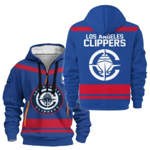 Basketball Hoodie Half Zipper NBA 2025 For Fan Basketball HVN1055LAC060725HODZ
