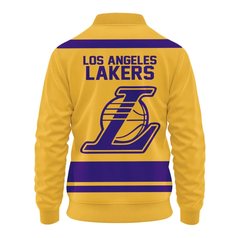 Basketball Bomber Jacket NBA 2025 For Fan Basketball HVN1055LAL060725BOB - Image 3