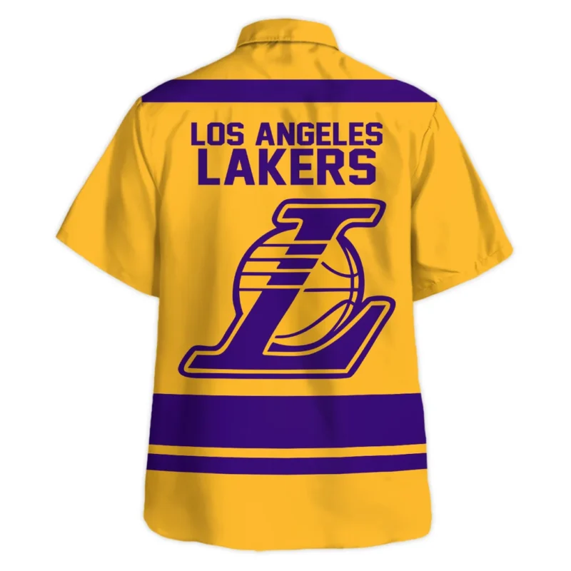 Basketball Team Hawaiian shirt NBA 2025 For Fan Basketball Team HVN1055LAL060725HAW - Image 3