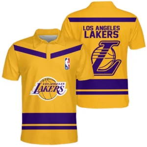 Basketball Team Polo Shirt NBA 2025 For Fan Basketball Team HVN1055LAL060725POS