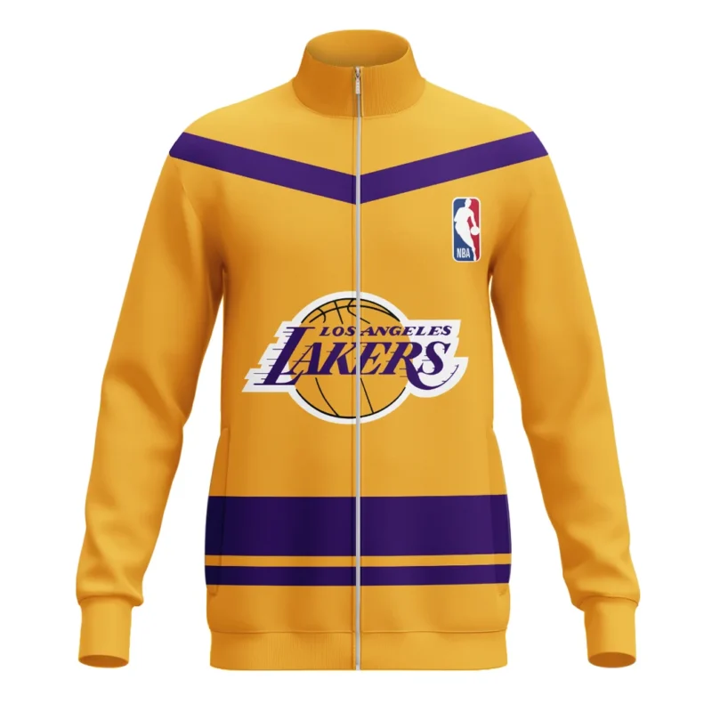 Basketball Stand Collar Jacket NBA 2025 For Fan Basketball HVN1055LAL060725SCJ - Image 2