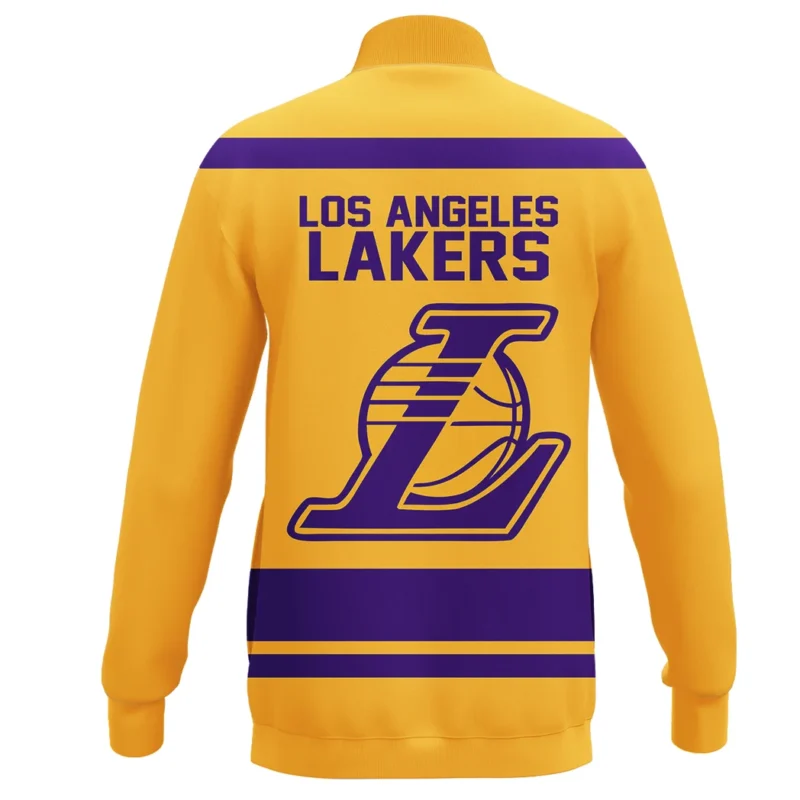 Basketball Stand Collar Jacket NBA 2025 For Fan Basketball HVN1055LAL060725SCJ - Image 3
