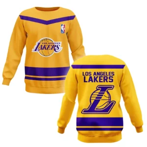 Basketball Sweatshirt NBA 2025 For Fan Basketball HVN1055LAL060725SW