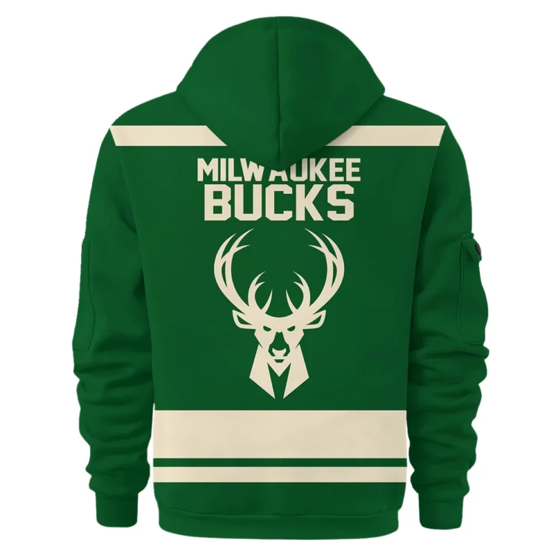Basketball Hoodie Half Zipper NBA 2025 For Fan Basketball HVN1055MB060725HODZ - Image 3
