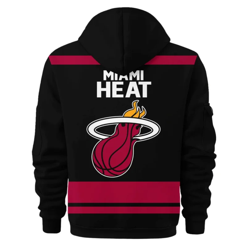 Basketball Hoodie Half Zipper NBA 2025 For Fan Basketball HVN1055MH060725HODZ - Image 3