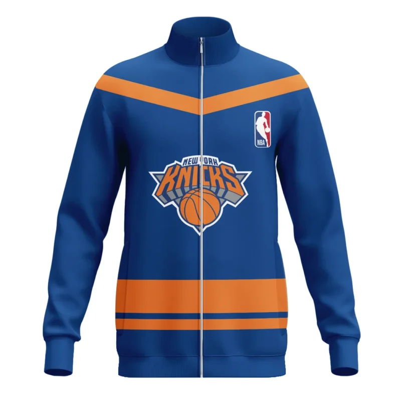 Basketball Stand Collar Jacket NBA 2025 For Fan Basketball HVN1055NYK060725SCJ - Image 2