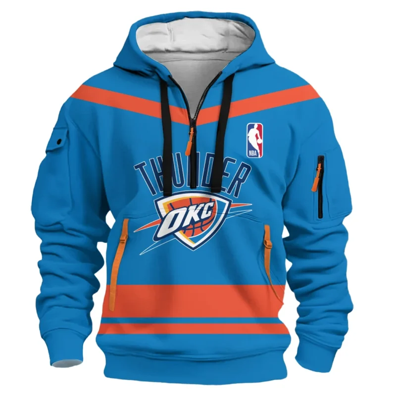 Basketball Hoodie Half Zipper NBA 2025 For Fan Basketball HVN1055OCT060725HODZ - Image 2